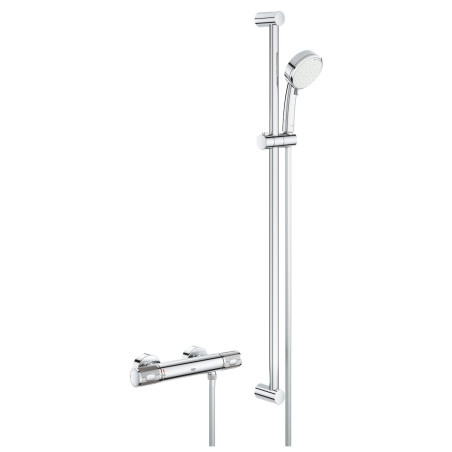 Thermostatic mixer shower with a 92 cm GROHE Grohtherm 1000 Performance, 34835000