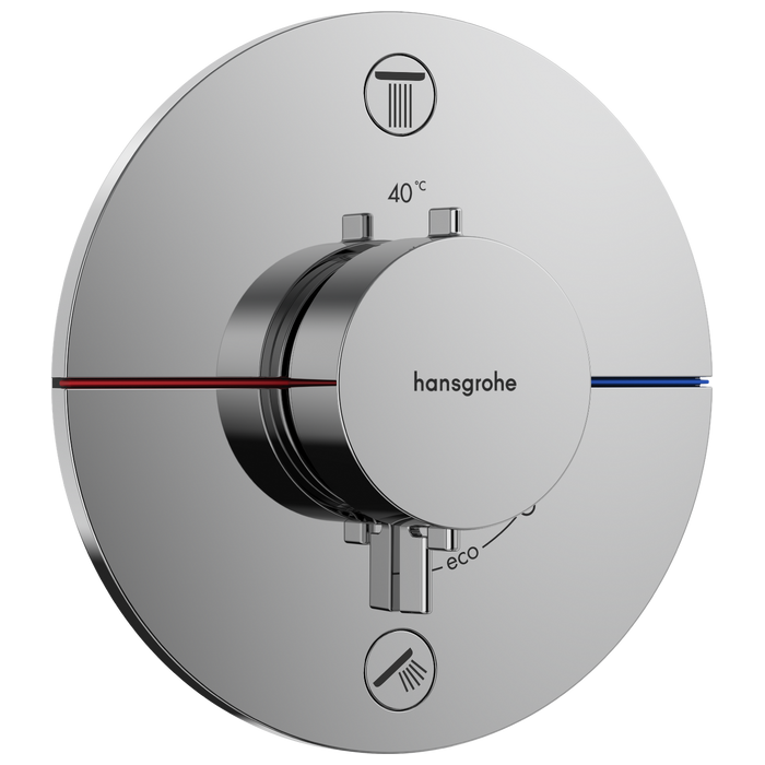 Термостаты HANSGROHE ShowerSelect Comfort S 2 функции, 15554000