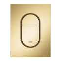 WC water flush button GROHE Arena Cosmopolitan S, brushed cool sunrise, 37624GN0