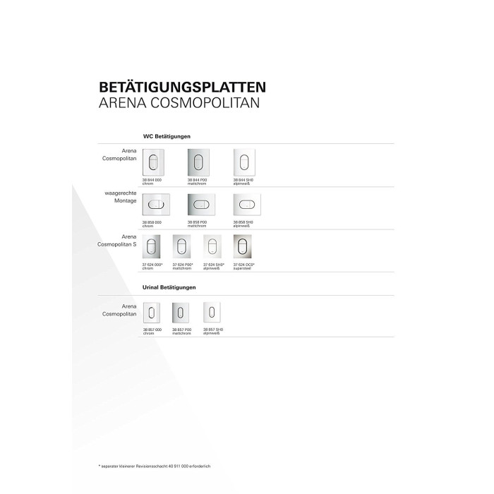 WC veepuhastusnupp GROHE Arena Cosmopolitan S, harjatud jahe päikesetõus, 37624GN0