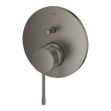 Встраиваемый смеситель для ванны-душа GROHE Essence 2 выхода, матовый твердый графит, 24167AL1