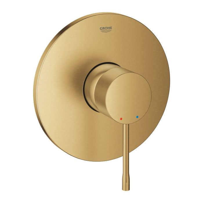 GROHE Essence built-in bath-shower mixer 1 outlet, brushed cool sunrise, 24168GN1