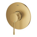 GROHE Essence built-in bath-shower mixer 1 outlet, brushed cool sunrise, 24168GN1