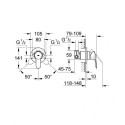 Встраиваемые наборы биде GROHE BauEdge, 29040000+26358000