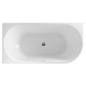 Acrylic freestanding bathtub AQUALINE Tibera L 150 x 75 cm, left E1046