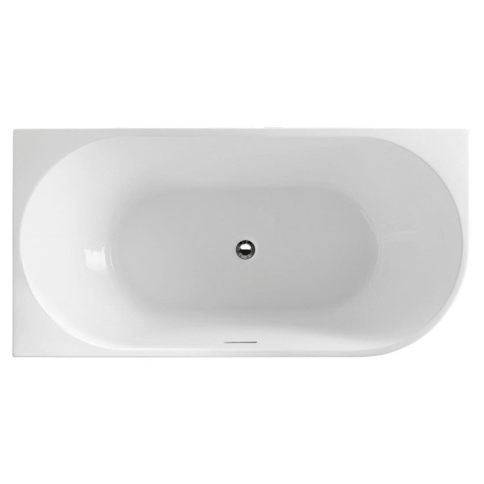 Akrüül vabalt seisev vann AQUALINE Tibera L 150 x 75 cm, vasak E1046
