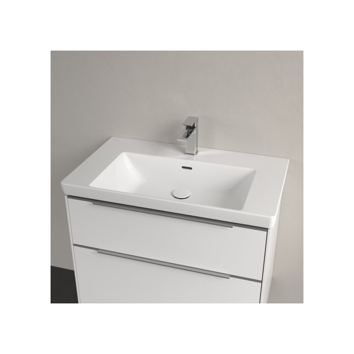 Умывальник VILLEROY & BOCH Subway 3.0 с переливом, 800 x 470 мм