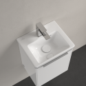 VILLEROY & BOCH Subway 3.0 sink with overflow, 370 x 305 mm