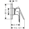 Upper part HANSGROHE Rebris E, 72659670