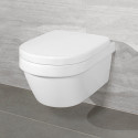 Rippuv WC VILLEROY & BOCH Architectura, Rimless Ceramic plus kattega, 4694HRR1