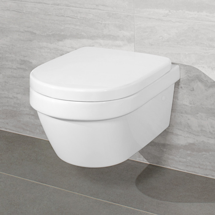 Hanging toilet VILLEROY & BOCH Architectura, Rimless with Ceramic plus coating, 4694HRR1