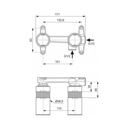 Mixer spare part IDEAL STANDARD A1313NU