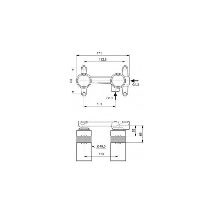 Mixer spare part IDEAL STANDARD A1313NU
