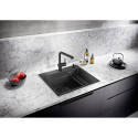The sink BLANCO Etagon 6 Black Edition, 526339 is installed above the countertop.