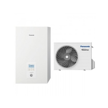 Air-water heat pump 7 kW PANASONIC, with 200 l capacity DRAŽICE, single-phase