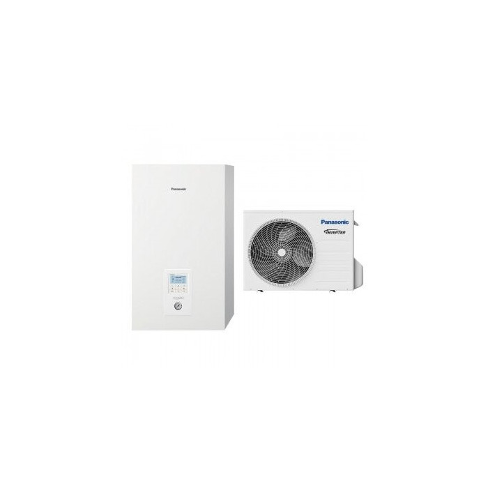 Air-water heat pump 7 kW PANASONIC, with 200 l capacity DRAŽICE, single-phase