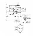 GROHE Lineare XS-Size Basin Mixer, 23791DC1