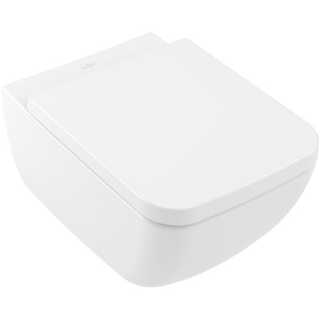 Wall-mounted toilet VILLEROY & BOCH Collaro Direct Flush WC with Soft-close lid, 4626HS01