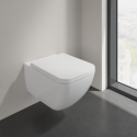 Wall-mounted toilet VILLEROY & BOCH Collaro Direct Flush WC with Soft-close lid, 4626HS01