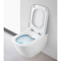 Rippuv WC-pott ROCA The Gap Rimless aeglaselt sulguva kaanega