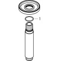 Держатель для душа с потолка HANSGROHE Crometta S 10 см, 27804000