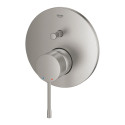GROHE Essence built-in bath-shower mixer with 2 outlets, supersteel, 24167DC1