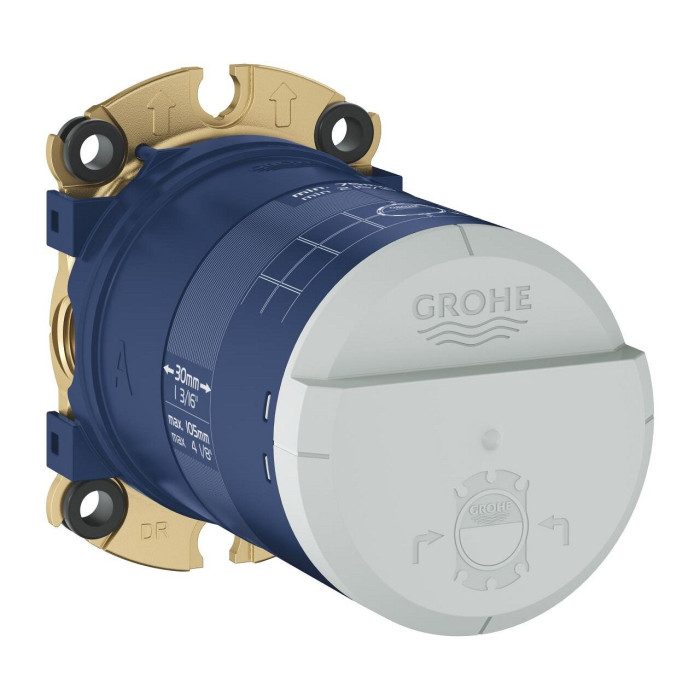 Potikendiline termostaatiline dušikomplekt GROHE Grohtherm SmartControl Rainshower Mono 310 Cube, 34865KF0