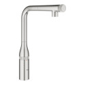 Kitchen (sink) faucet with pull-out spout GROHE Essence SmartControl, supersteel, 31615DC0