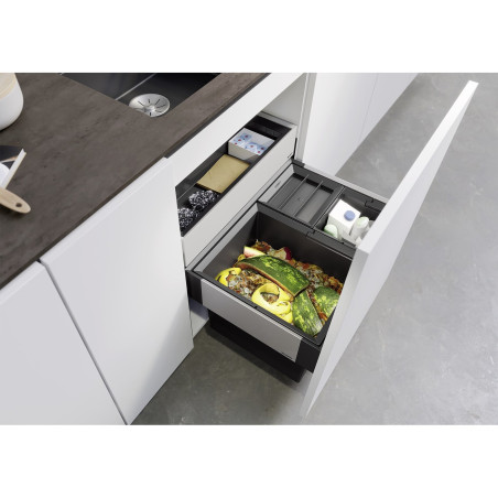Waste sorting system for 60 cm cabinet BLANCO Select II XL 60/3 Orga