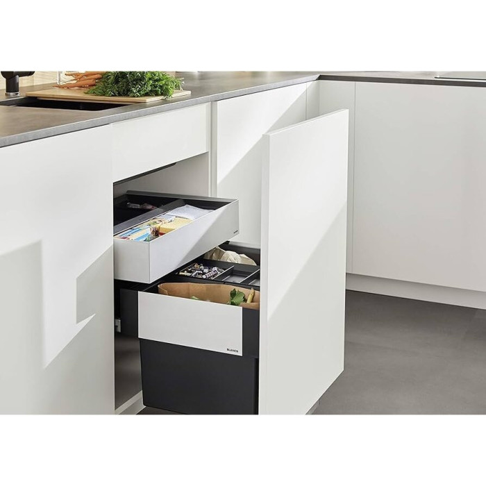 Waste sorting system for 60 cm cabinet BLANCO Select II XL 60/3 Orga