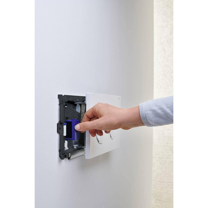 Duofresh WC насадка Sigma 8 см для встраиваемого бачка GEBERIT хромированная блестящая, 115063211