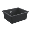 Composite sink GROHE K700U 533x457 mm granite black, 31654AP0