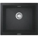 Komposiitne kraanikauss GROHE K700U 610x460 mm graniitmust, 31655AP0