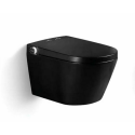 Hanging toilet with bidet function TECE (10 in 1) SET1 Rimless with seat and lid included with a concealed frame and button