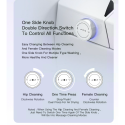 Hanging toilet with bidet function TECE (10 in 1) SET1 Rimless with seat and lid included with a concealed frame and button