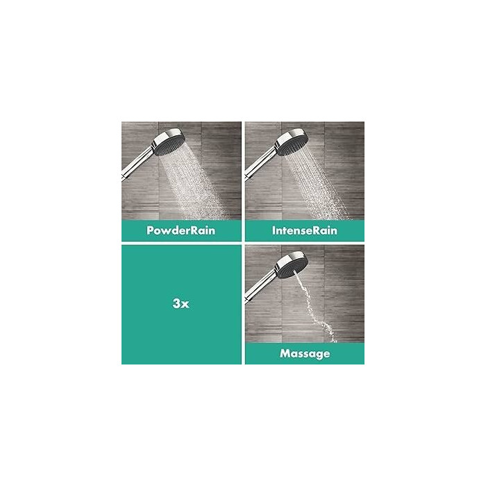 Rangiku dušikomplektid HANSGROHE Pulsify Select S 3jet - 125 cm, 24302000