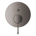 Встраиваемый смеситель для ванны-душа GROHE Essence 2 выхода, жесткий графит, 24167A01