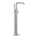 GROHE Essence floor-mounted bath mixer, supersteel, 25248DC1