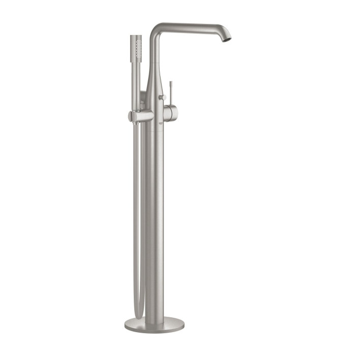 Смеситель для ванной GROHE Essence, суперсталь, 25248DC1