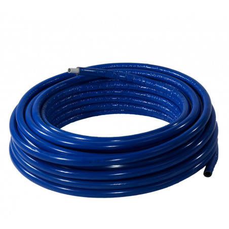Multilayer pipe with insulation (blue) IVAR PE-Xb/AL/PE-Xb 32 x 3.0 mm (25 m)