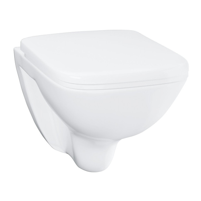 GROHE Rapid SL Solido 4 in 1 concealed toilet frame + wall-mounted toilet with soft-close seat