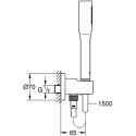 Hand shower set with water outlet GROHE Euphoria Cosmopolitan Stick 1jet, 26404000