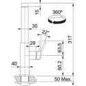 - Mixer FRANKE Mythos, 115.0547.852