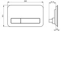 Veepuhastusplaat VILLEROY & BOCH 200G klaasiga, 922400RB