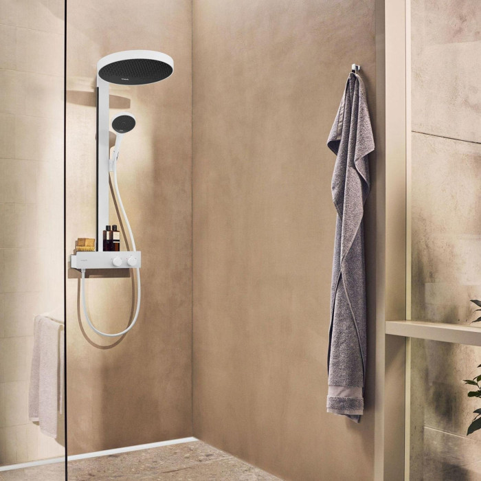 Termostaatiline vihmadušisüsteem HANSGROHE Rainfinity 360 Dušitorud 1jet, 26853700
