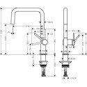 Köögisegisti HANSGROHE Talis M54, 72806670