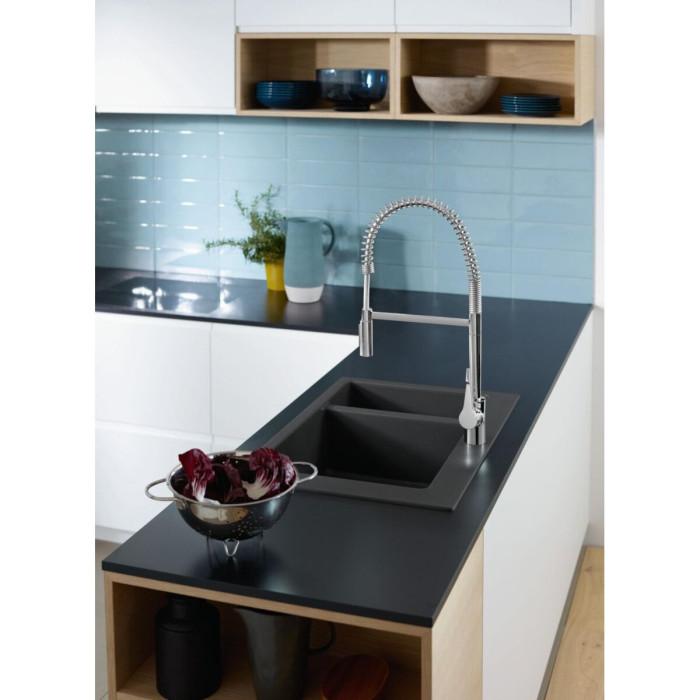 Köögi (kraanikausi) segisti HANSGROHE Cento XXL Semi-Pro 2jet, 14806000