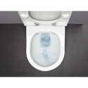 GROHE Solido concealed WC frame with black Even button, gasket with fittings (4 in 1) + LAUFEN Rimless wall-mounted unit s