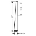 Shower head HANSGROHE Pulsify 100 E 1jet, 24320140
