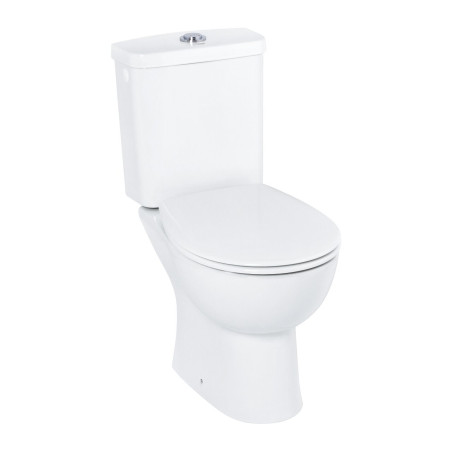 GROHE Bau Ceramic Rimless toilet with soft-closing seat, 39496000